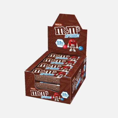 MARS M&MS PROTEIN BAR I  -  - Chocolate - 1 Bo&icirc;te (12 Barres)