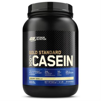 OPTIMUM NUTRITION Autres prot&eacute;ines Gold Standard 100% Casein - Creamy Vanilla 924g