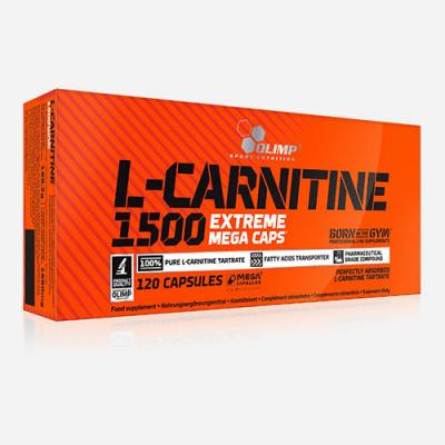 OLIMP  SPORT NUTRITION L-carnitine 1500 Extreme Mega Caps 120 Capsules