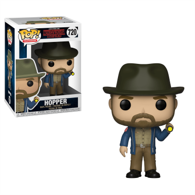 FUNKO Figurine Pop! Hopper avec lampe - Stranger Things