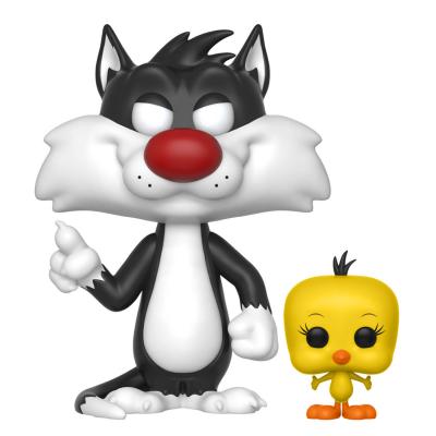 Looney Tunes Figurine Pop! Television Vinyl Sylvester & Tweety 9 Cm