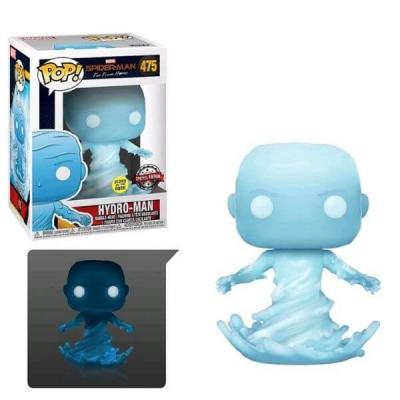 FUNKO Pop ! Spiderman Far From Home Hydro-Man Glows In The Dark Special Japan Expo 2019 Edition