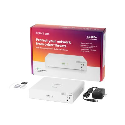 HPE  Networking Instant On SG1004 - Passerelle - s&eacute;curis&eacute; - 4 ports - 1GbE 