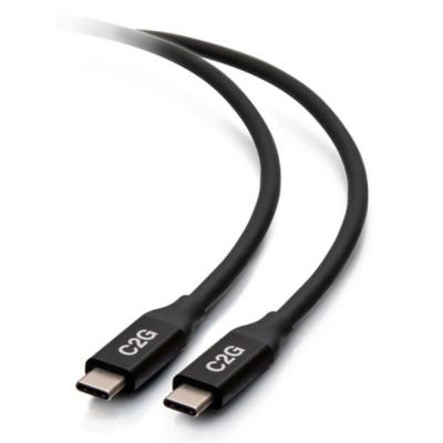 C2G  C&acirc;ble USB-C&reg; m&acirc;le vers USB-C m&acirc;le (20 V 5 A) 1 m - USB4&reg; 40 Gb/s - Neuf