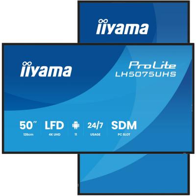 IIYAMA  &Eacute;cran Lh5075uhs-b2ag 50&acute;&acute;