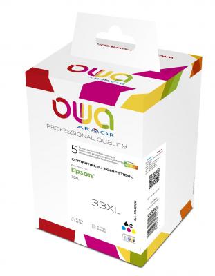 OWA Epson 33xl Encre Remanufactur&eacute;e Haute Capacit&eacute; 5 Couleurs