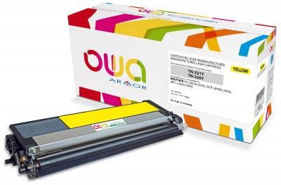 OWA  Toner remanufactur&eacute; compatible BROTHER TN321 TN326 Jaune