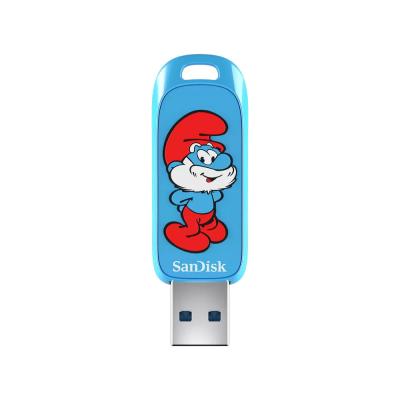SANDISK  Cl&eacute; Usb Smurfs-brainy Smurf Edition 64 Gb