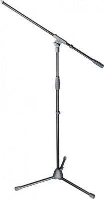 ADAM HALL STANDS  S 5 BE - Pied Microphone noir avec perche