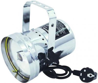 EUROLITE  T-36 Pinspot avec bouchon, argent&eacute; - Projecteurs PAR-36