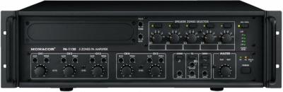 MONACOR  PA-1120 Amplificateur-Mixeur Public Adress 5 zones mono - Installation amplificateurs