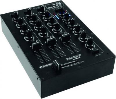 OMNITRONIC  057172 PM-311P Table de mixage DJ avec lecteur Noir