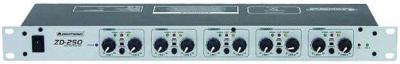 OMNITRONIC  ZD-250 Table de mixage 19 Nombre de canaux:5