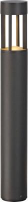 SLV Borne ext&eacute;rieur LED Slots IP44 H66 cm - Anthracite