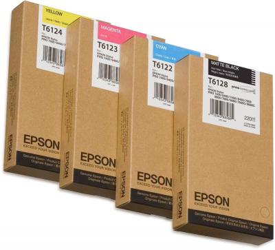 EPSON  C13T61280N cartouche d'encre 1 pi&egrave;ce(s) Original Noir mat