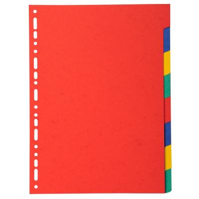 EXACOMPTA  2008e Intercalaire Carton Multicolore