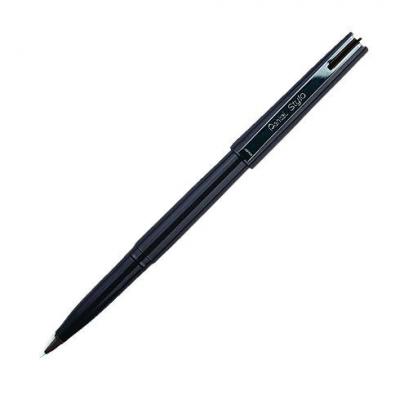 PENTEL  Stylo Feutre &Agrave; Plume Encre Noire Corps Noir Largeur De Trait 0,3 Mm Jm 20