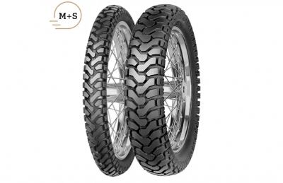 MITAS  E-07+ ( 130/80B17 TL 65T roue arri&egrave;re, Marquage M+S )