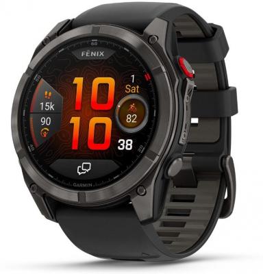 GARMIN  Fenix 8 Pro AMOLED Sapphire Titane 51 mm Cardio-Gps