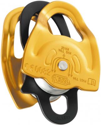 PETZL Petite poulie GEMINI Prusik double &agrave; haut rendement  P66A