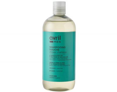 AVRIL  - Shampooing douche Homme 500 ml - Certifi&eacute; bio 5 ml