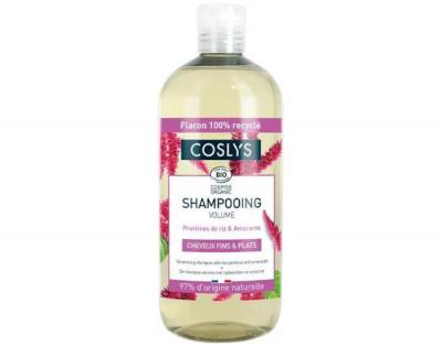 COSLYS Shampooing volume bio 500ml Cheveux fins et plats 