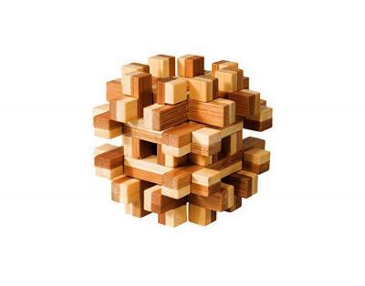 WDK Fridolin - 17493 - Puzzle - Casse T&ecirc;te Bambou - Bloc Magique