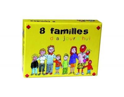  Jeu de cartes 8 familles d'aujourd'hui
