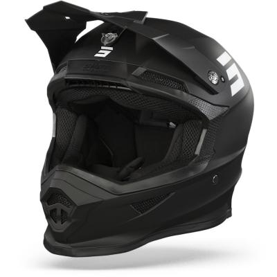 SHOT  Furious Solid 2.0 Casque de motocross (Black Matt,XXL (63/64))