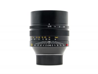 LEICA  Noctilux M 50mm f/0.95 ASPH Anodis&eacute; argent 