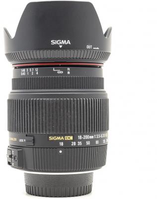 SIGMA Objectif  - Fonction Zoom - 18 mm - 200 mm - f/3.5-6.3 DC OS HSM II - Nikon F