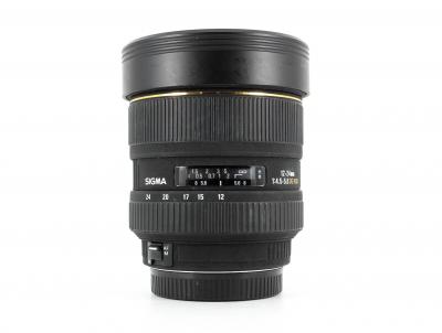 SIGMA  pour Canon 12-24mm 1:4.5-5.6 II AF DG HSM noir - tr&egrave;s bon &eacute;tat