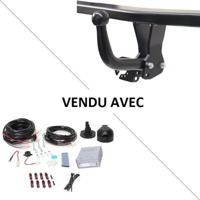 AUTO HAK Attelage Toyota Auris Berline (01/13-) Col De Cygne + Faisceau Univ. 7 Broches + Boitier &Eacute;lec.