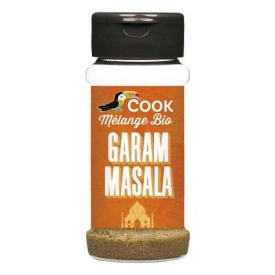 COOK  - Herbier de France Garam masala bio - Flacon 35g