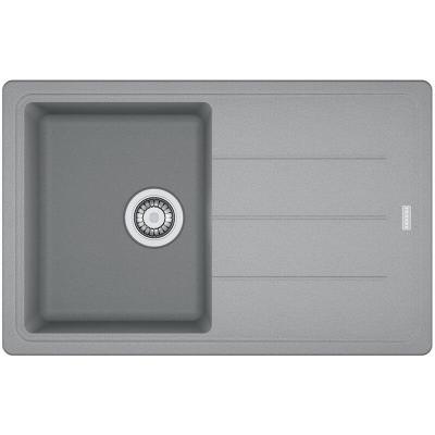 FRANKE Basis - &Eacute;vier en fragranit bfg 611-78, 780x500 mm, pierre grise 114.0285.186 - 