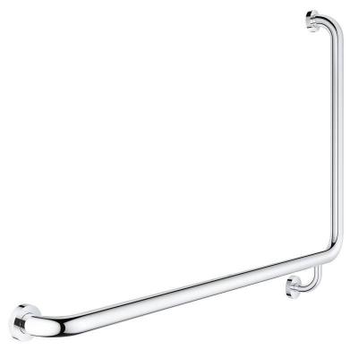 GROHE  40797001 Essentials Poign&eacute;e de Baignoire Argent
