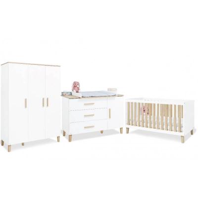 PINOLINO  Chambre de b&eacute;b&eacute;, Blanc, Extra breit