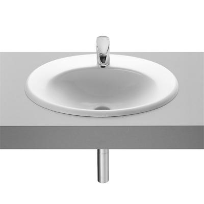 Vasque &agrave; encastrer Roca Java 56x47.5 blanc