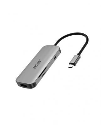 ACER Adaptateur  USB Type-C 7 en 1 Gris