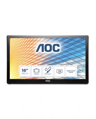 AOC Ecran PC >   Ecran PC  e1659Fwu 15.6"" HD/60Hz/TN/5ms/USB-C