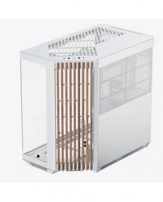 APNX  V1-W-WT-v1 Midi Tower Blanc, Bois
