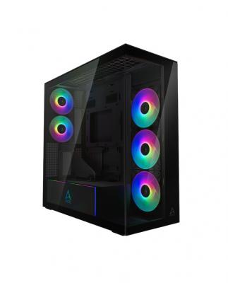 ARCTIC Tour midi  Xtender Mirror Bo&icirc;tier PC, Bo&icirc;tier gaming noir