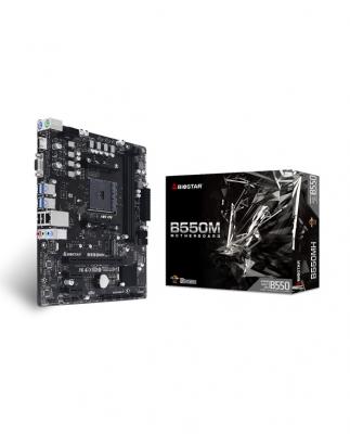 BIOSTAR Carte m&egrave;re  B550MH - B550/AM4/mATX 