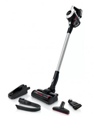 BOSCH  Serie 6 BSS61CARP aspirateur balai et balai &eacute;lectrique Batterie Sec Sans sac Noir, Blanc 3 Ah