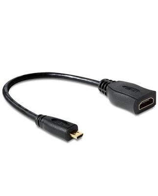 DELOCK  900212480 23 Cm Hdmi Cable Noir