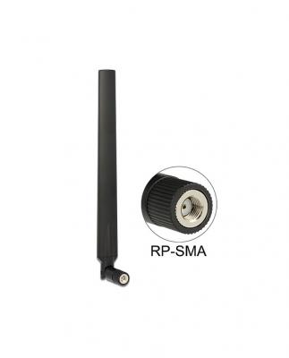 DELOCK  WLAN RP-SMA - Antenne - Wi-Fi - omni-directionnel