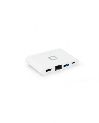DICOTA  D31730, 100 W, 10,100,1000 Mbit/s, Blanc, 90 mm, 60 mm, 15,7 mm