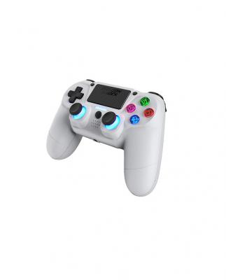 FIB RMS BE Dragonshock - Mizar Bt - Manette Sans Fil Blanche Pour Ps4, Pc Et Mobile
