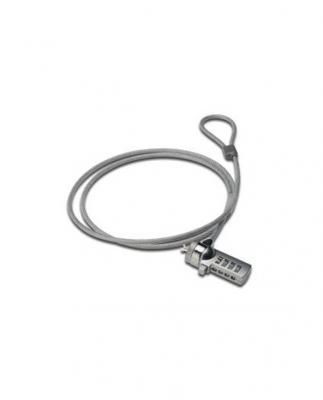 EDNET Assmann  Notebook Lock With Number Combination Blanc