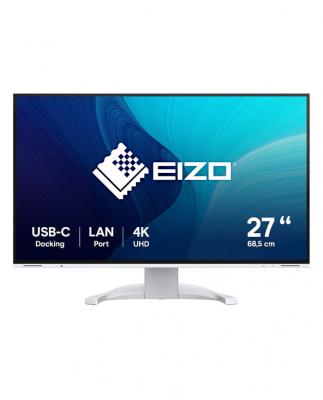 EIZO  FlexScan EV2740X-WT 27"" LCD 4K Ultra HD 5 ms Blanc